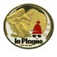 Magnet frigo photo personnalisé La Plagne Ski