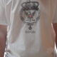 T-shirt blanc pour homme marqué Savoie