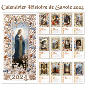 Calendrier L'Histoire de Savoie 2024